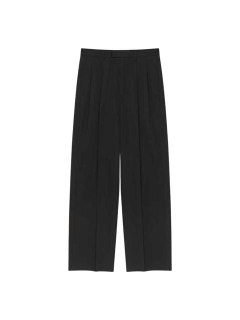Givenchy Givenchy Men Double-Pleated Trousers In Grain De Poudre Wool.