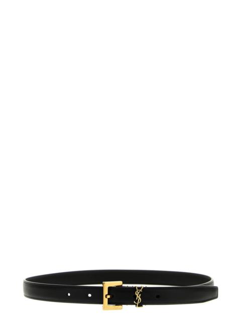 SAINT LAURENT 'Cassandre' belt