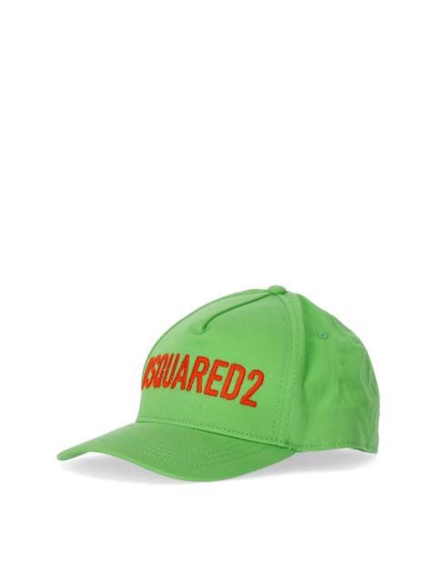 Dsquared2 Technicolor Acid Green Baseball Cap