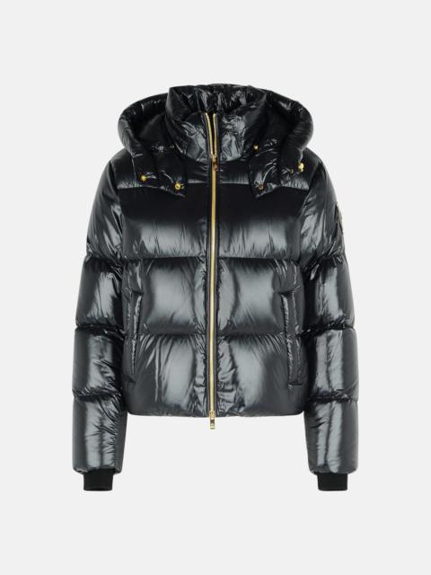 MOOSE KNUCKLES BLACK NYLON DOWN JACKET