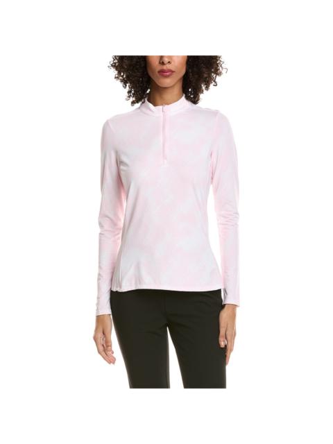 adidas adidas Ultimate365 1/4-Zip Mock Neck Top