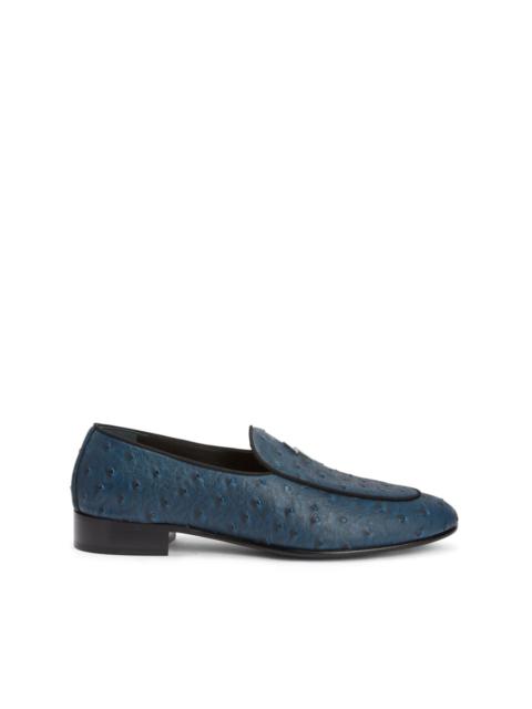 Giuseppe Zanotti Rudolph leather loafers