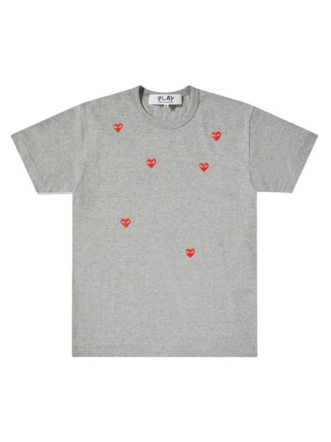 Comme des Garçons PLAY Multi Red Heart Logo T-Shirt Unisex