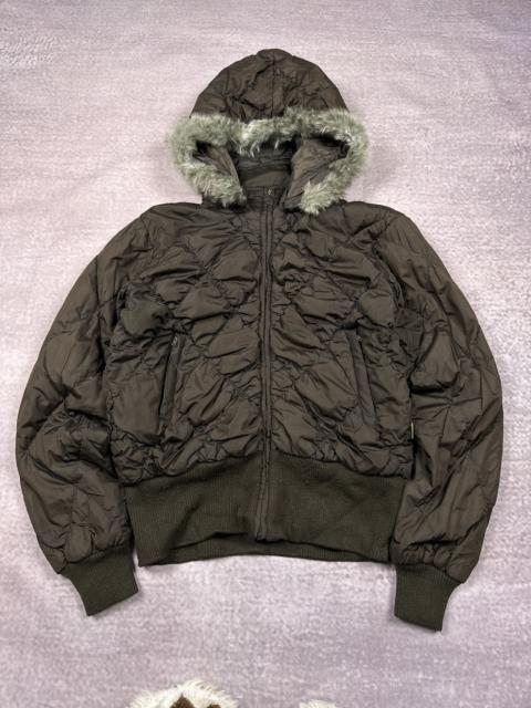 Other Designers Le Grande Bleu (L.G.B.) - Vintage Y2K LGB IfSixWasNine Style Hailuo Fur Brown Jacket