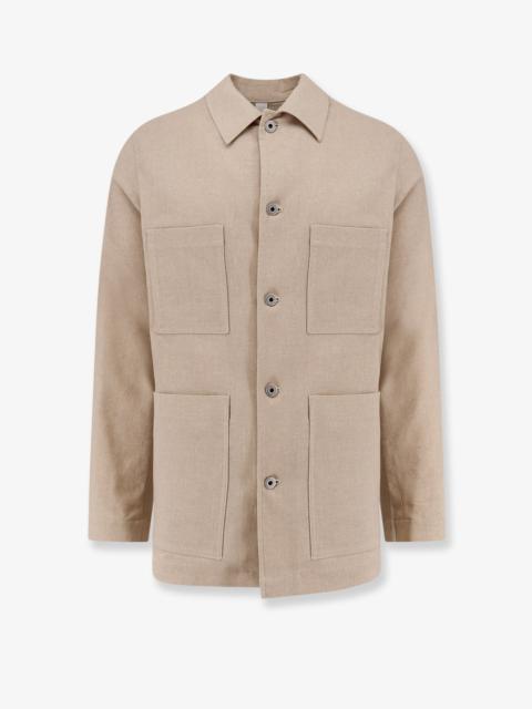 Other Designers Hevo Castelluccio Cotton And Linen Jacket