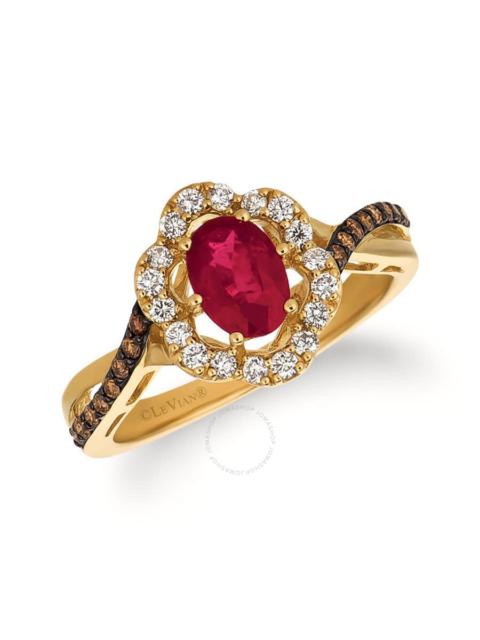 Other Designers Le Vian Ladies Chocolatier Rings set in 14K Honey Gold