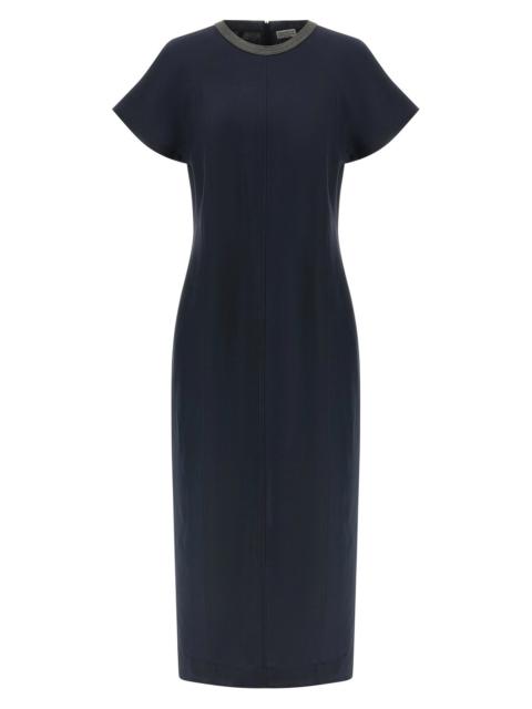 Brunello Cucinelli 'Precious Collar' dress