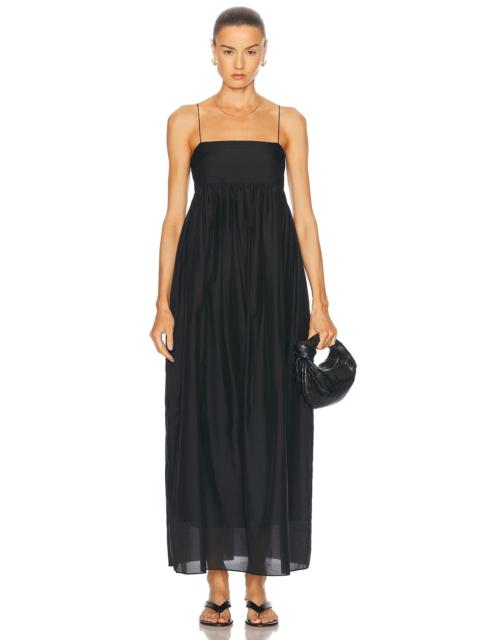 Empire Pintuck Bodice Dress