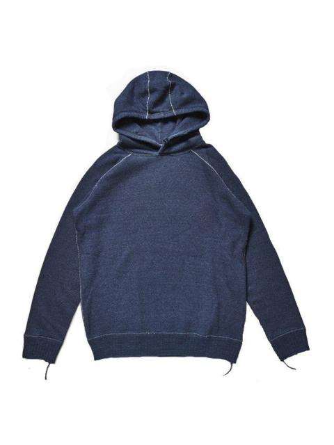 Pure Blue Japan 5410-ID Yarn Dyed Hoodie - Indigo