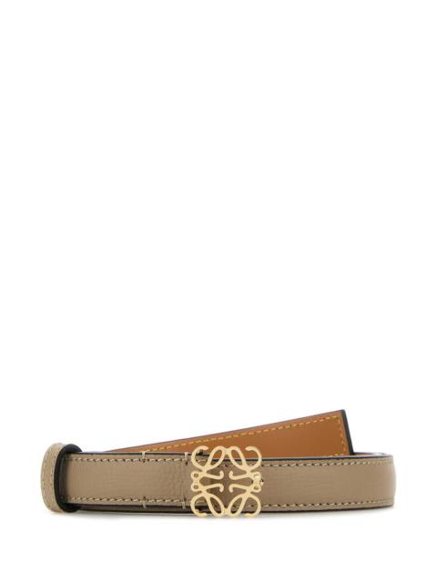 Loewe Loewe Women Cappuccino Leather Belt