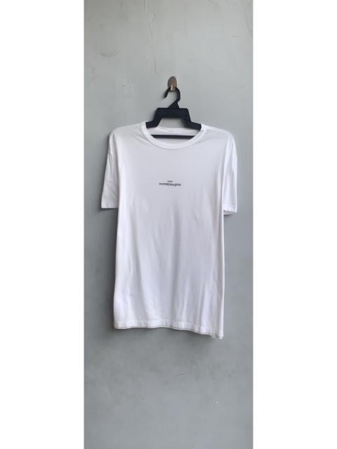 Maison Margiela Up Down Spellout Embroidered Shirt