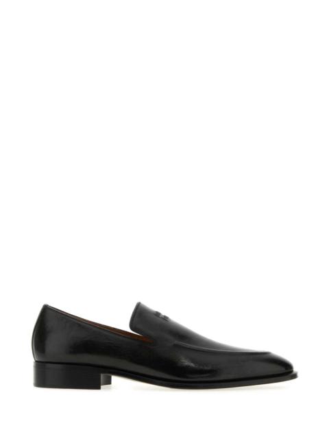 Miu Miu Miu Miu Women Black Leather Loafers