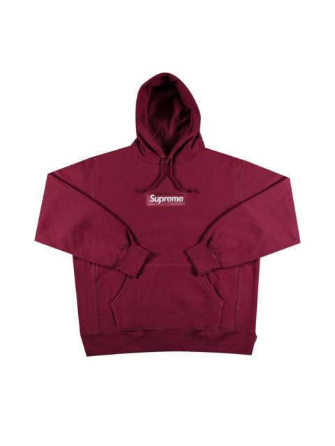 Supreme Supreme Box Logo Hooded Sweatshirt 'Plum'