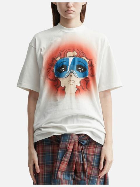pushBUTTON GOGGLES GIRL T-SHIRT