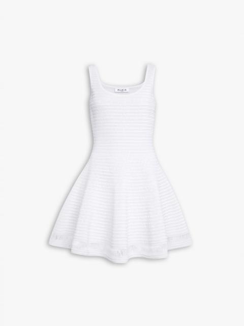 Alaïa RAFFIA SKATER DRESS