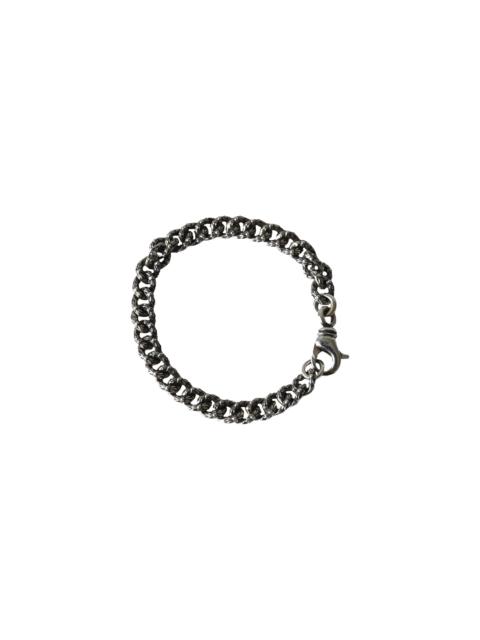 Chrome Hearts Chrome Hearts Extra Fancy Mini Cuban Bracelet Silver