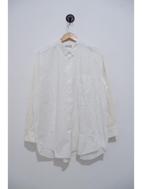 Comme Des Garçons Vintage CDGH Full Print White Hybrid Sleeve Shirt