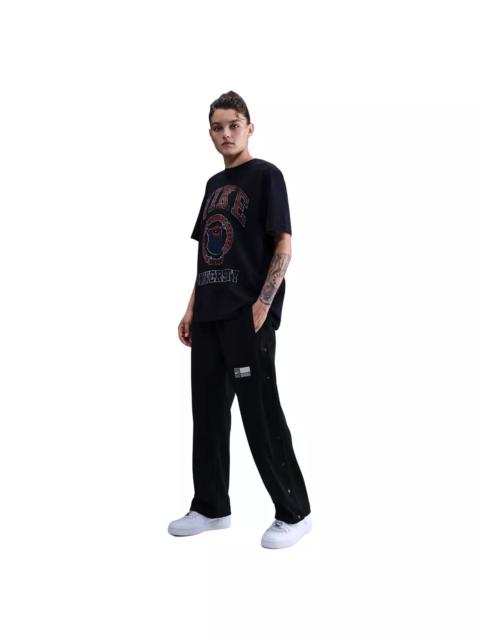 Nike Women's Fleece Tear-Away Basketball Pants -Black