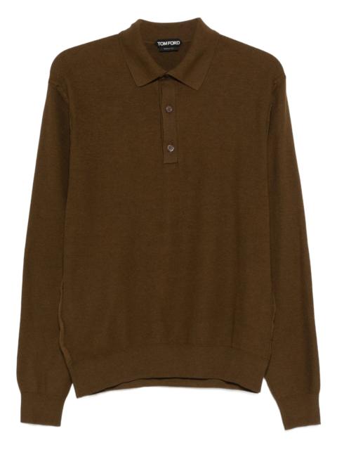 TOM FORD long-sleeve polo shirt