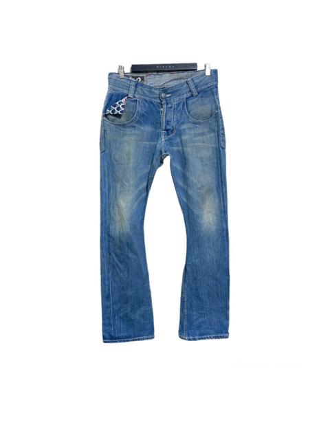 Other Designers Matias Denim Flares Jeans Cloyden Made in Los Angeles