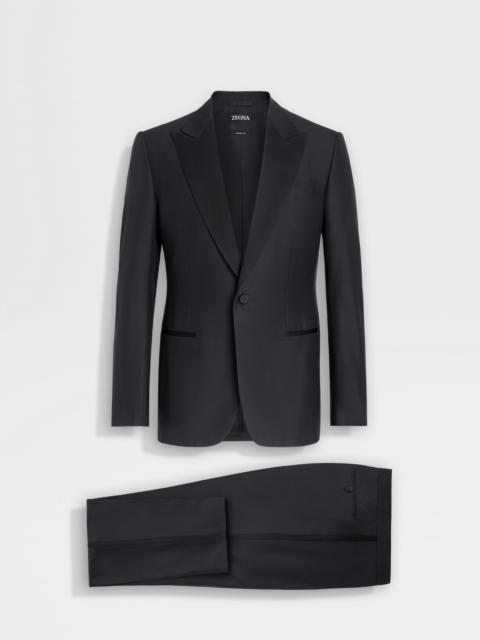 ZEGNA BLACK TROFEO™ 600 WOOL AND SILK EVENING SUIT