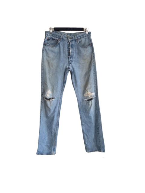 Levi's Vintage 80s Levis 501 Grunge Distressed Jeans
