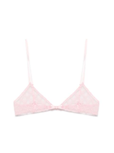 GUCCI GG tulle bra