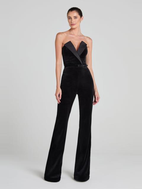 NADINE MERABI Vivianne Black Jumpsuit