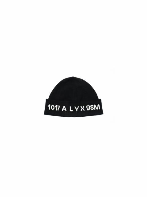 1017 Alyx 9sm Black Logo Beanie