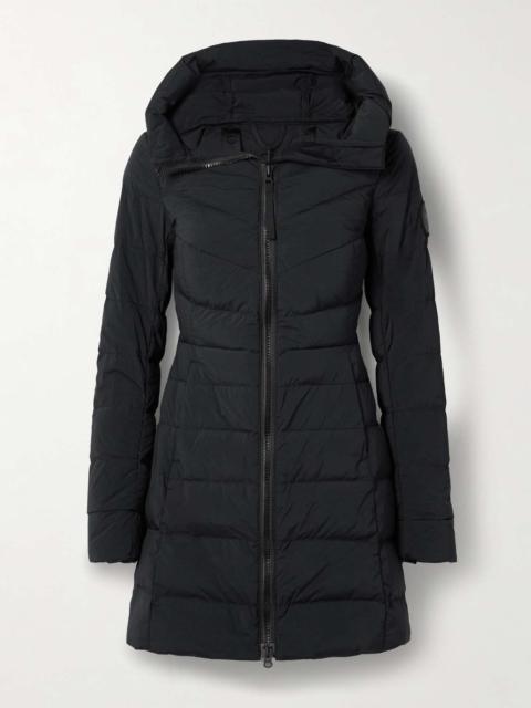 Clair hooded quilted Aira down coat