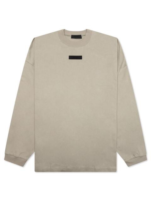 ESSENTIALS L/S SHIRT- SEAL