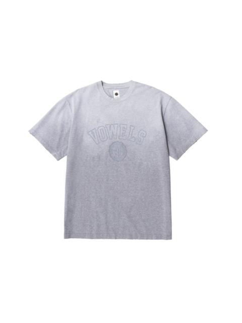 vowels vowels Faded Collegiate Tee in Grey Heather at Nordstrom