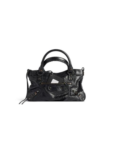 BALENCIAGA Women's Le City First Bag in Black