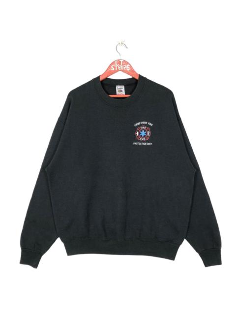 Vintage - 90s Hampshire Fire Protection Crewneck Sweatshirts