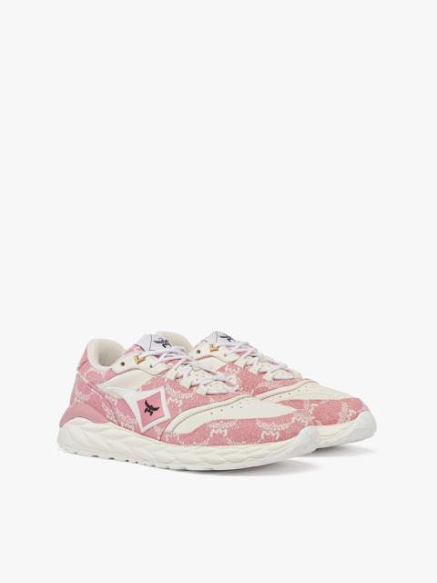 MCM Skywander Lo Sneakers in Lauretos Jacquard