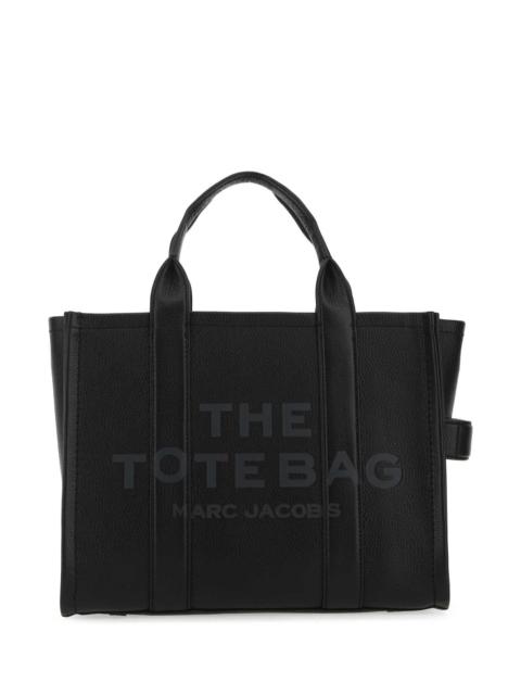 Marc Jacobs Marc Jacobs Women Black Leather Medium The Tote Bag Handbag