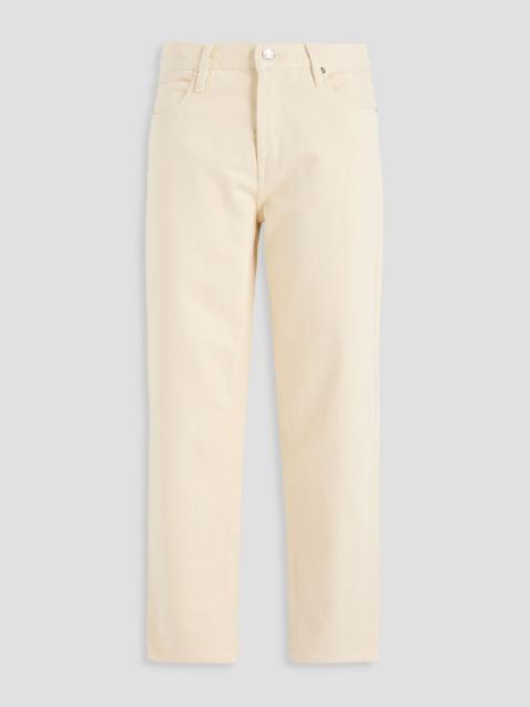 FRAME The Candle mid-rise tapered jeans