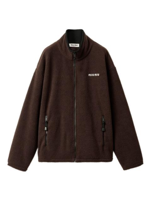 Miu Miu Miu Miu Women Fleece Blouson Jacket