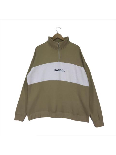 Other Designers Kangol - Vintage Kangol Sweatshirt Half zip Pullover Crewneck