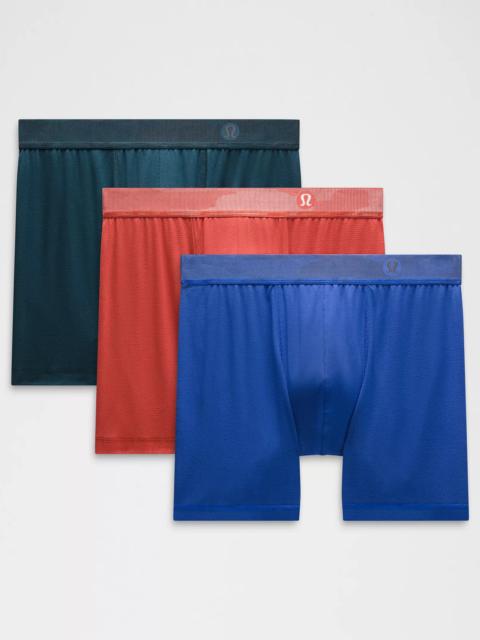 lululemon Always In Motion Mesh Boxer 5" *3 Pack