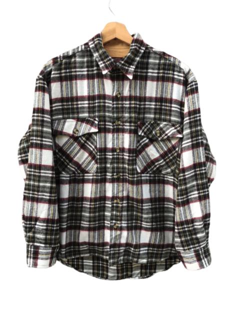 Other Designers Japanese Brand - Japan Brand MuddyFox Workwear Tartan Flannel Shirt