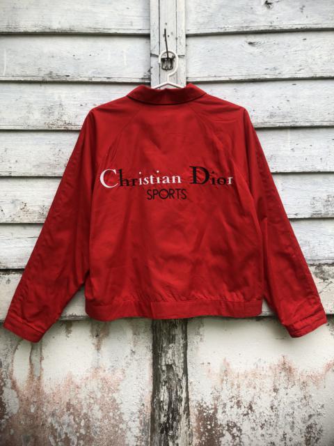 Other Designers Vintage - Christian Dior Embroidery Spell Out Reversible Crop Jacket