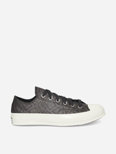 Converse Chuck 70 Snakeskin Print Sneakers Black