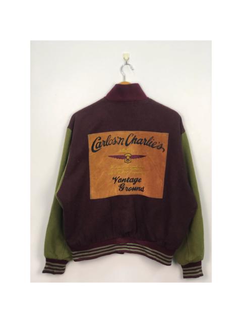 Other Designers Vintage - Vintage Varsity Jacket Japanese Brand