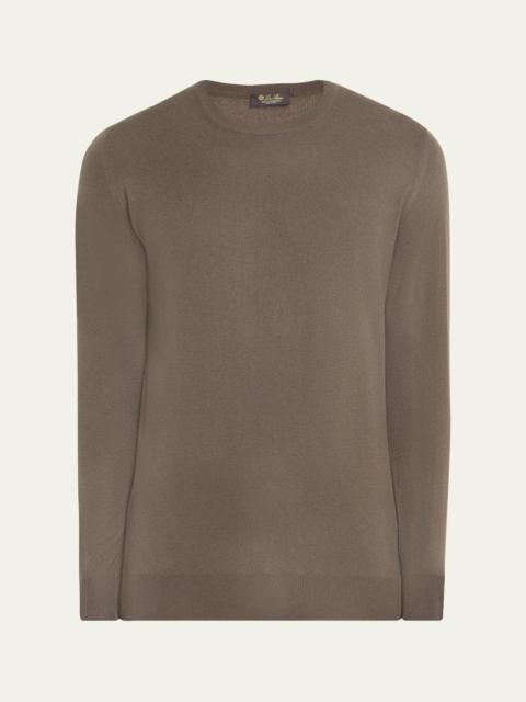 Men's Baby Cashmere Crewneck Sweater