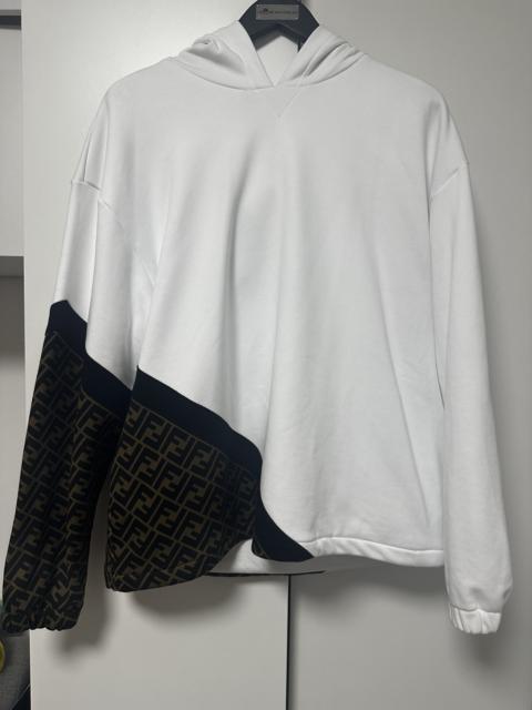 FENDI Fendi Monogram White Hoodie