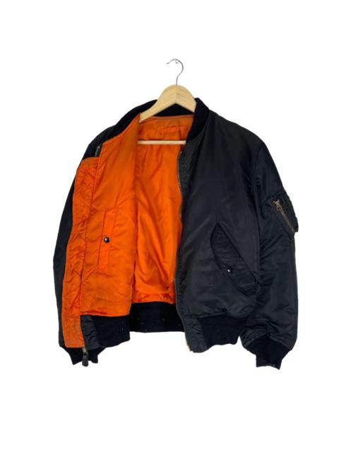 Other Designers ☀️ALPHA INDUSTRIES REVERSIBLE FLYER MA1 BOMBER RIOT JACKET