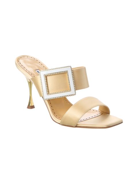 Manolo Blahnik Manolo Blahnik Tuliaba 90 Satin Sandal