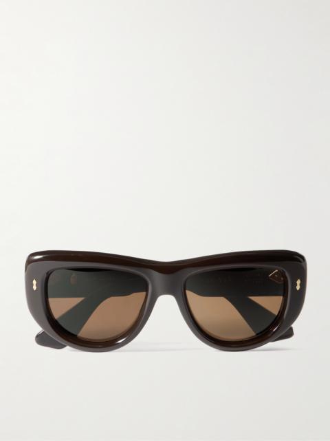 JACQUES MARIE MAGE + Erin Wasson The Sud Square-frame Acetate Sunglasses