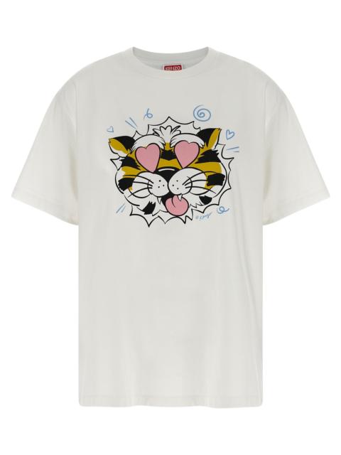 KENZO Kenzo Women 'Wild Tiger' T-Shirt